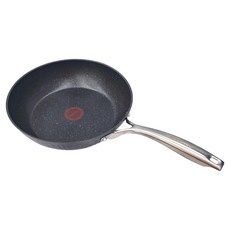 GOZENBO 御膳坊 生活精品 鑽石紋溫感IH平煎鍋 28cm 1個