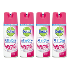 Dettol 滴露 全效噴霧劑, 殺滅99.9%細菌, 400ml, 4瓶