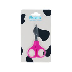 Basilic 貝喜力克 幼兒安全剪刀，不鏽鋼+PP材質，安全刀頭設計, 顏色隨機, 1支