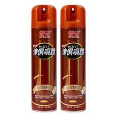 優品傢俱噴腊 檜木 傢俱保養 光亮清潔, 450ml, 2瓶