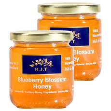 R.J.T 天然藍莓花蜜 加拿大原裝進口 100%純天然無添加, 330g, 2罐