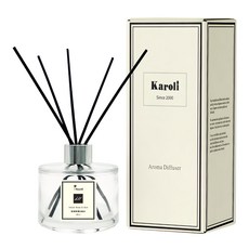 Karoli 卡蘿萊 經典璀璨香氛擴香瓶, 絲絨玫瑰&烏木, 200ml, 1件