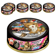 Cat Glory 驕傲貓 無穀頂級主食罐 99%高肉量, 頂級白鮪魚 + 鮭魚, 85g, 6罐