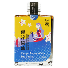 新味醬油 海淬醬油 非基改黃豆製作 古法釀造 海洋深層水, 100ml, 1瓶