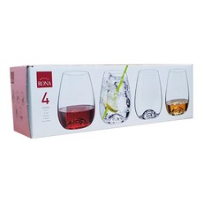 RONA 專業無梗O型460ml 四入組, 波爾多杯, 1組