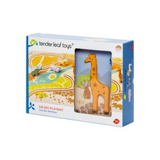 tender leaf 非洲動物遊戲組, 1組, 混合顏色