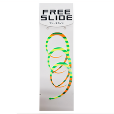 日本 Hayabusa FREE SLIDE 游動丸配件/極厚游動丸飄帶單捲尾 SE189, 1組