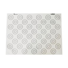 de Buyer 畢耶 馬卡龍專用不沾矽膠烘焙墊, 1入