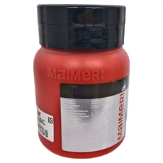 MaIMeRI 美利 壓克力顏料 MA-0934259 259 永固中紅 PERM. RED MEDIUM, 500ml, 1色