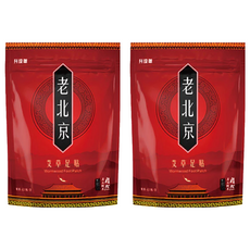 老北京 足貼套組，艾草老薑，一袋60貼, 60片, 2包