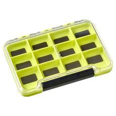 Gamakatsu 宵姬 薄型 防水 LE-506 Set 12格 磁吸 汲頭鉤收納盒, 1個