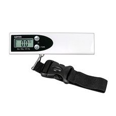 Kinyo 電子行李秤, 黑色, 1個