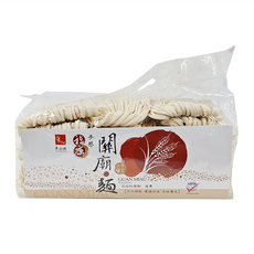 華山興 關廟麵, 手感麵條 不含防腐劑 全素, 1.2kg, 1包