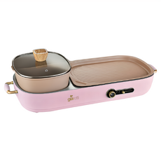 giaretti 珈樂堤 多功能電烤盤 粉色 原廠保固, GT-MFM36