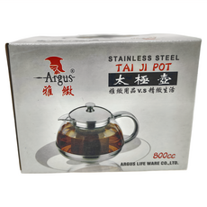 Argus 雅緻 白鐵太極壺 小, 800cc, 1個