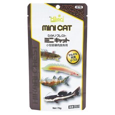 Hikari 高夠力 Mini Cat 小型肉食性底棲魚飼料 75g, 1包