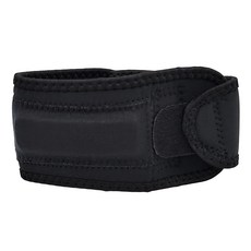 Fe Li 飛力 自黏式網球肘, 黑色, 1入