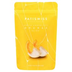 PATISWISS 帕蒂西 橙片白巧克力 土耳其精品手工巧克力品牌 糖漬乾燥橙片酸甜, 80g, 1包