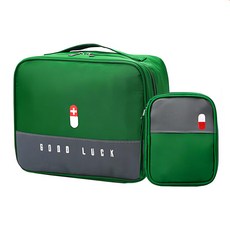 COMET 多功能醫藥收納包 Set, 耐磨防刮面料, 雙向拉鍊設計, 1組