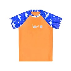 Splash About UV Rash Top 兒童短袖游泳上衣 3~4歲 鯊魚
