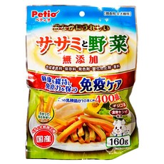 Petio 派地奧 雞肉條 160g 日本國產, 蔬菜, 1包