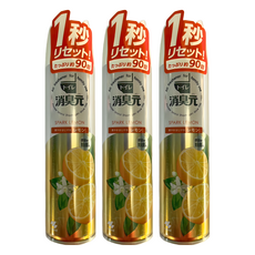 KOBAYASHI 小林製藥 消臭元 浴廁芳香噴霧 280ml, 3瓶, 檸檬