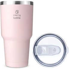 carry bottle Monster系列 隨行杯, 粉紅色, 900ml, 1個