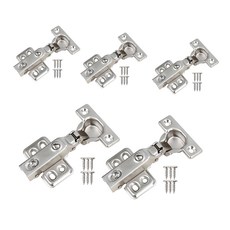 水槽戶外浴室櫃液壓90度迷你阻尼鉸鏈 5入, 1組