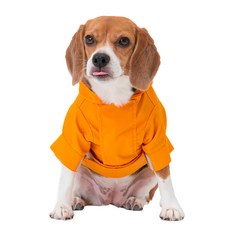 pehom 可調節式防潑水魔鬼氈 蛋黃色 XXL 寵物雨衣, 1入