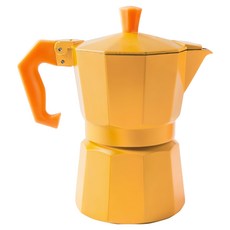 EXCELSA Chicco 義式摩卡壺 1杯, 黃色, 1個