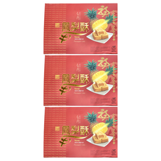 台鳳 鳳梨酥禮盒, 台灣原產, 540g, 3盒