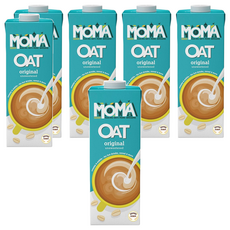 英國 MOMA 原味燕麥奶，無糖，純素，非基改, 1L, 6瓶