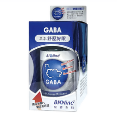 BIOline 星譜生技 草本GABA好眠膠囊 輕鬆好入眠 500mg, 50顆, 1盒