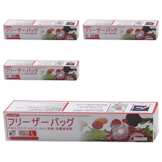 站立式密封袋, L(27 x 26.5 x 7cm), 10個, 4盒