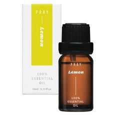 PRAY 天然單方精油 檸檬 10ml, 1罐