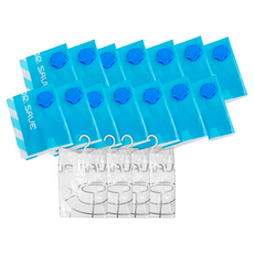 MODCON 摩肯 DR.SAVE 真空壓縮袋 多尺寸組合 防潮防霉 節省空間, 1組, XS 2個+ S 2個 + L 2個+ XL 4個 + XXL 4個 + 吊掛式L 2個 + 吊掛式M 2個, 18個裝