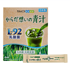 Asahi 朝日 可爾必思 l92乳酸菌暢想青汁 補充膳食纖維 維持消化道機能, 30包, 3克