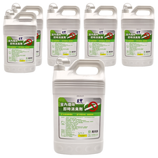 毛寶 室內煙味即時消臭劑 迅速除煙味 中和作用, 4kg, 6桶