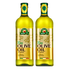 得意的一天 100%義大利橄欖油, 頂級冷壓, 專業精煉, 油質清澈, 穩定, 發煙點超過210℃, 1L, 2瓶