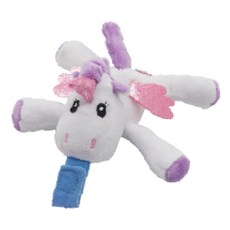 Eenbei 依恩貝 安撫玩偶 附矽膠奶嘴掛環 + 防掉夾, 5cm, 獨角獸, 1個