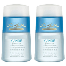 L'OREAL PARiS 巴黎萊雅 台灣公司貨 溫和眼唇卸妝液, 125ml, 2瓶