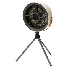 YUNMI 家用小型桌面油煙機 便攜式戶外露營抽油煙機 火鍋燒烤吸煙機 排味排風機 過濾去異味 米白色, FC-6629, DIY安裝組件