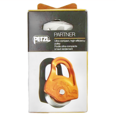 PETZL PARTNER 活動側板高效率滑輪, 超輕巧, Orange