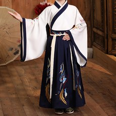 Kori Deer 可莉鹿 男童萬聖節服裝少爺公子古裝漢服, 白色, 120cm, 1入