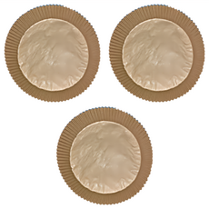 CLEAN 克林 氣炸鍋烘焙紙盤, 20cm, 50個, 3組