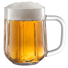 tescoma 經典豎紋啤酒杯 300ml 玻璃材質, 1個