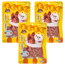 貓吃魚 鮭魚雞肉條 貓零食 40g 貓咪營養補充, 3包