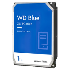 Western Digital 威騰 藍標桌上型內接硬碟 7200RPM高轉速 64MB緩衝記憶體 NoTouch斜坡加載技術, WD10EZEX, 1TB