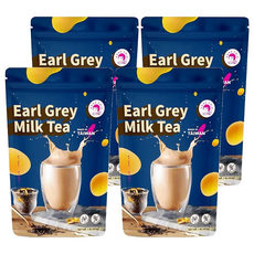 BOBA CHiC 徐可波 英式伯爵奶茶, 佛手柑調味，清新柑橘香, 頂級錫蘭熟成紅茶, 無麩質，口感滑順, 453g, 1包, 4包