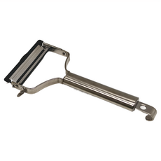 KAI 貝印 刮皮器 不鏽鋼刀刃物鋼 尺寸:21x10x1.5cm, 銀色, 1個